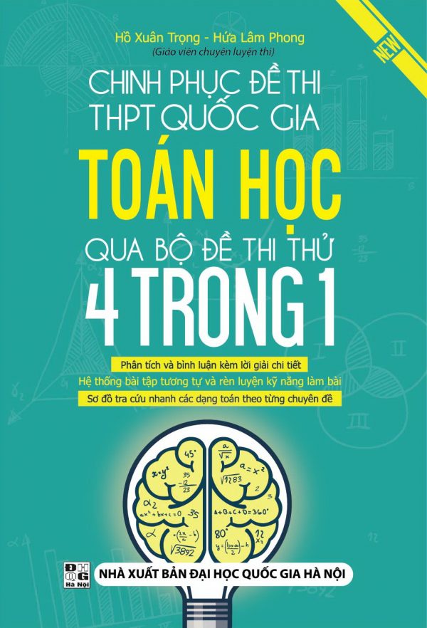 Chinh Phục Đề Thi THPT Quốc Gia Toán Học Qua Bộ Đề Thi Thử 4 Trong 1