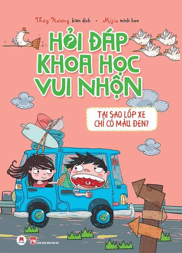 Hỏi Đáp Khoa Học Vui Nhộn – Tại Sao Lốp Xe Có Màu Đen?