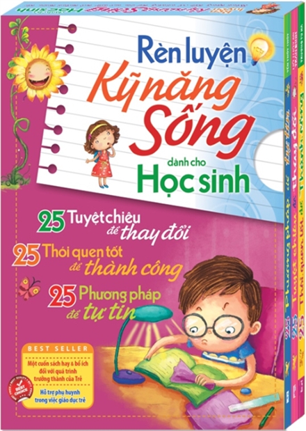 Sách Rèn Luyện Kỹ Năng Sống Dành Cho Học Sinh (bộ 3 cuốn)