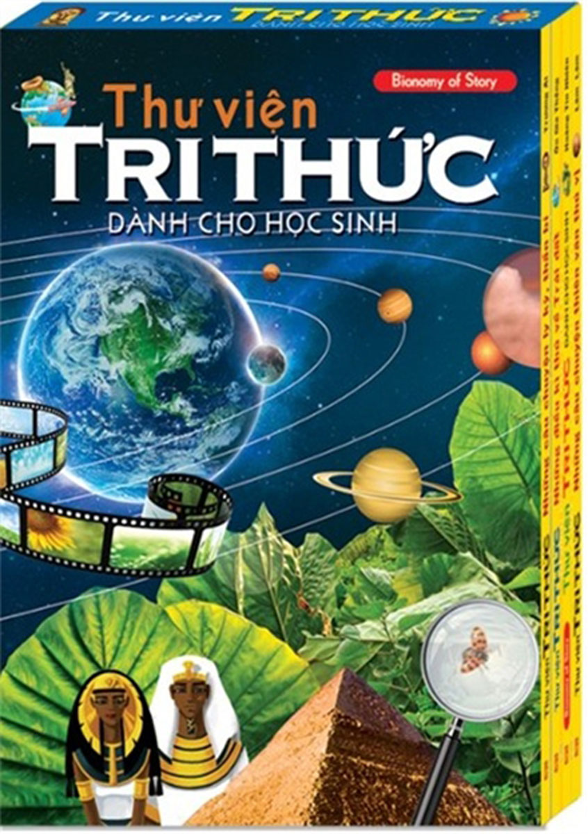 Sách Thiếu Nhi - Thư Viện Tri Thức Dành Cho Học Sinh (Hộp 4 Cuốn)