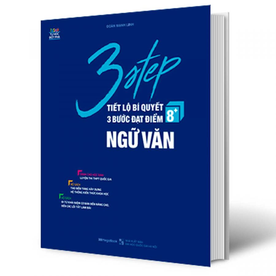 3 Step - Tiết Lộ Bí Quyết 3 Bước Đạt Điểm 8+ Ngữ Văn