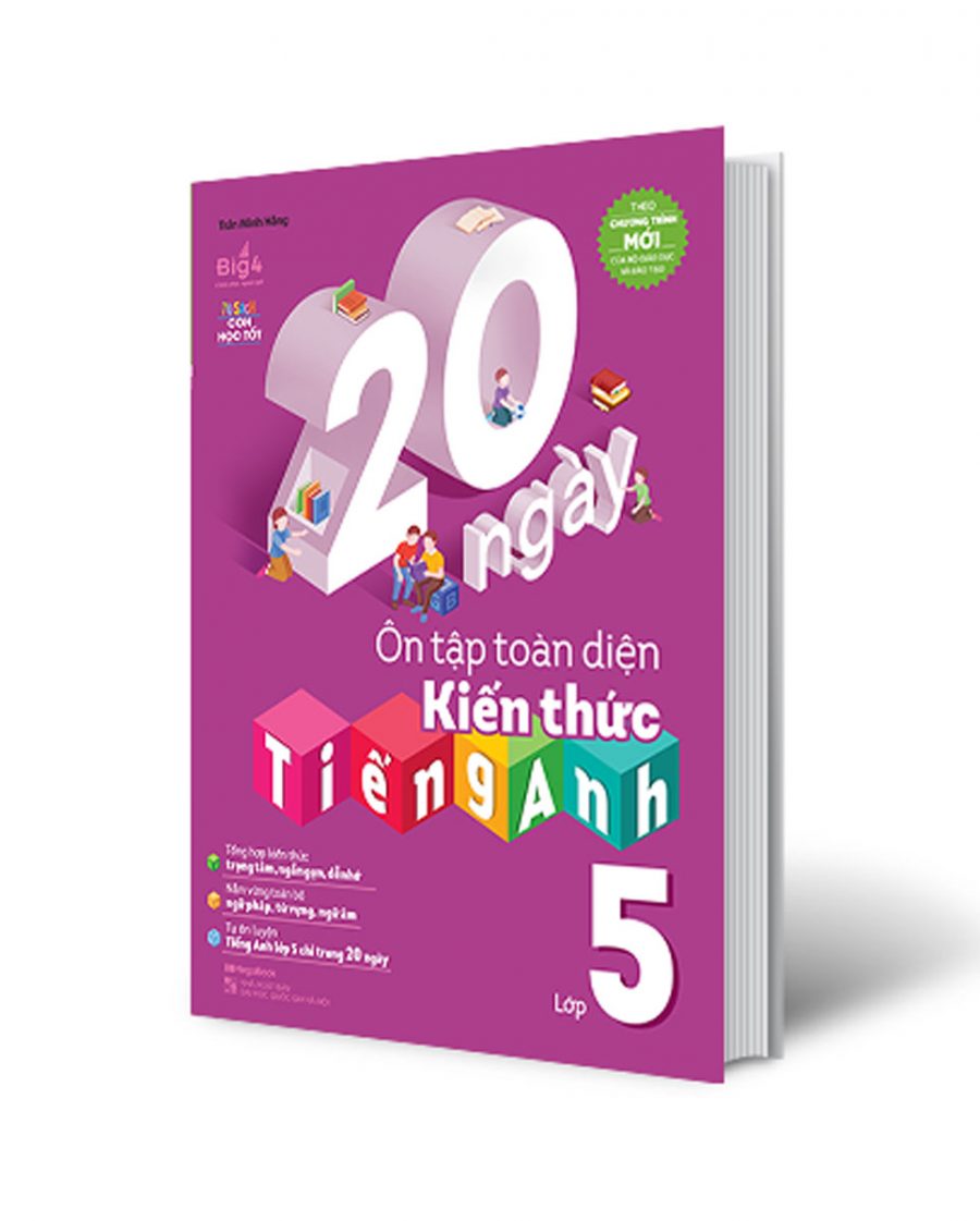 20 Ngày Ôn Tập Toàn Diện Kiến Thức Tiếng Anh Lớp 5