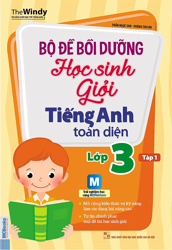 Bộ Đề Bồi Dưỡng Học Sinh Giỏi Tiếng Anh Toàn Diện Lớp 3 Tập 1