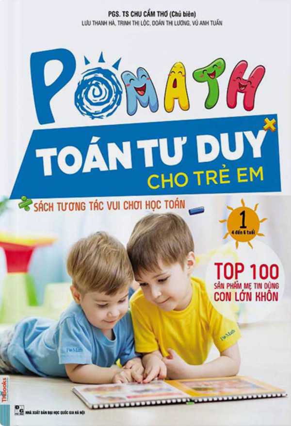 Pomath 1 - Toán Tư Duy Cho Trẻ Em Từ 4-6 Tuổi