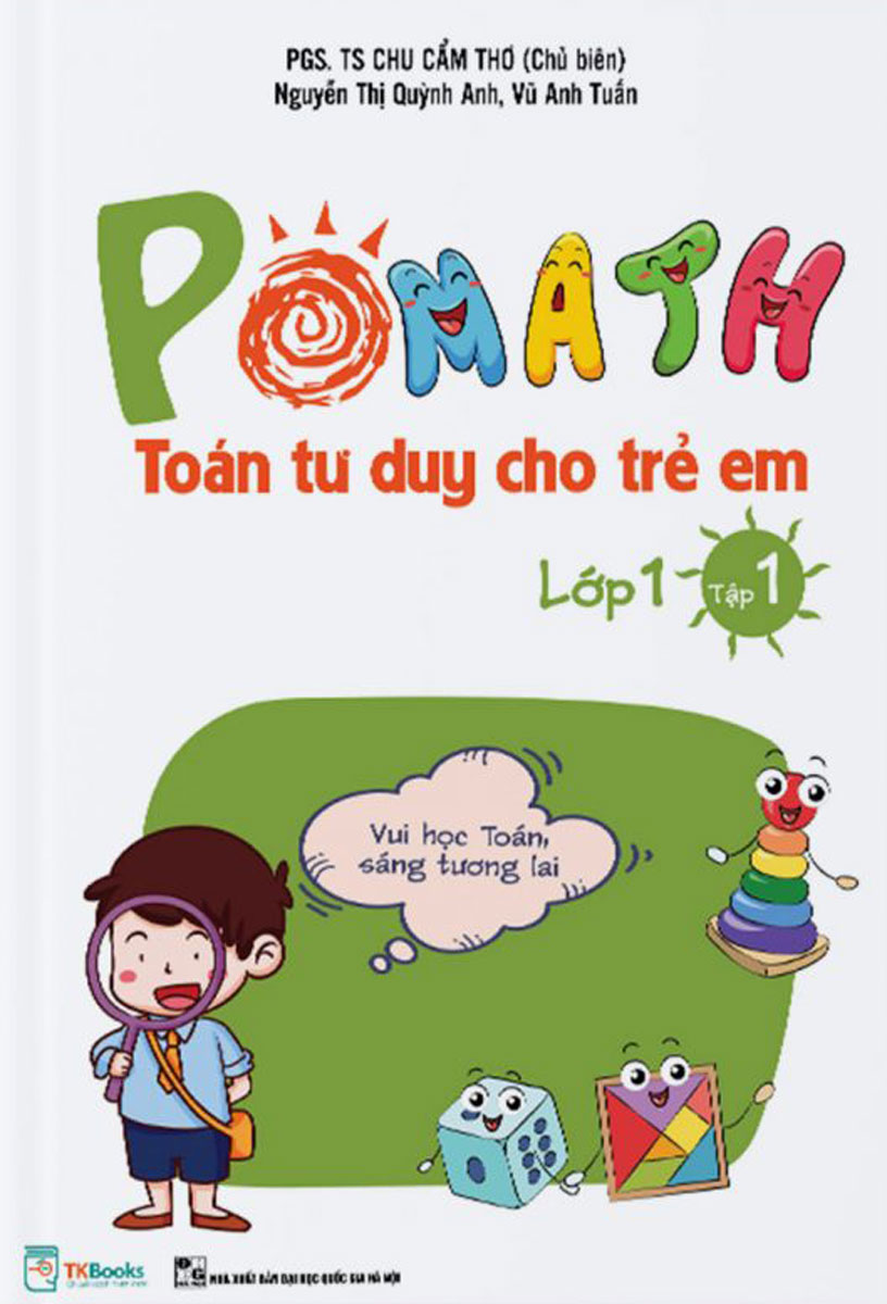 Pomath Toán Tư Duy Cho Trẻ Em Lớp 1 – Tập 1