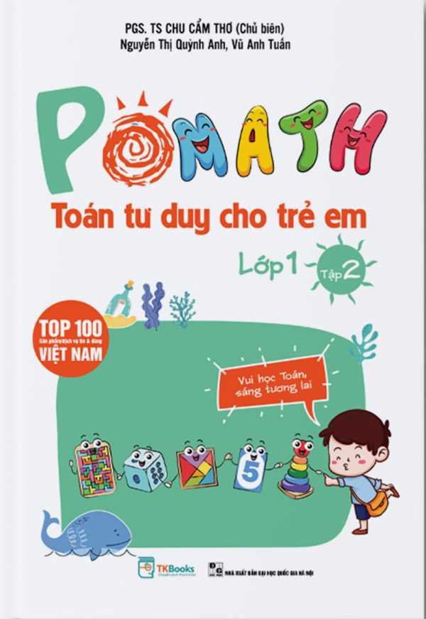 Pomath Toán Tư Duy Cho Trẻ Em Lớp 1 – Tập 2