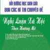 Bồi Dưỡng Học Sinh Giỏi Qua Các Kì Thi Chuyên Đề Nghị Luận Xã Hội Theo Hướng Mở