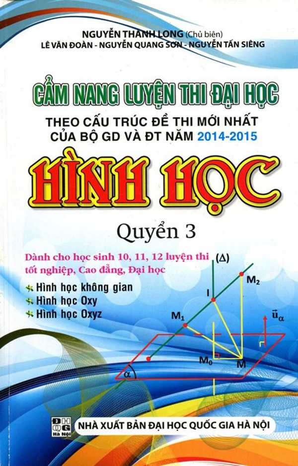 Cẩm Nang Luyện Thi Đại Học Hình Học Quyển 3