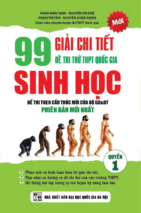 Giải Chi Tiết 99 Đề Thi Thử Quốc Gia Sinh Học Quyển 1