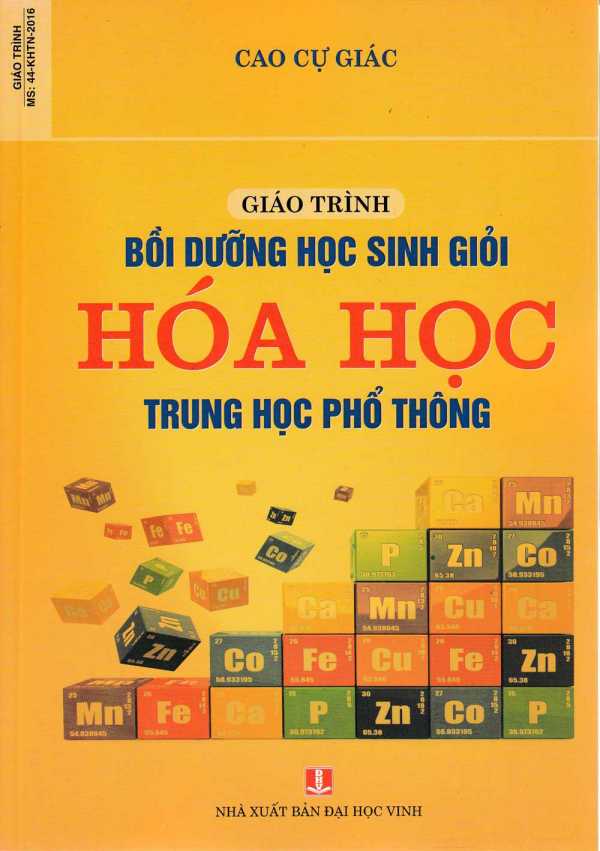 Giáo Trình Bồi Dưỡng Học Sinh giỏi Hóa Học Trung Học Phổ Thông