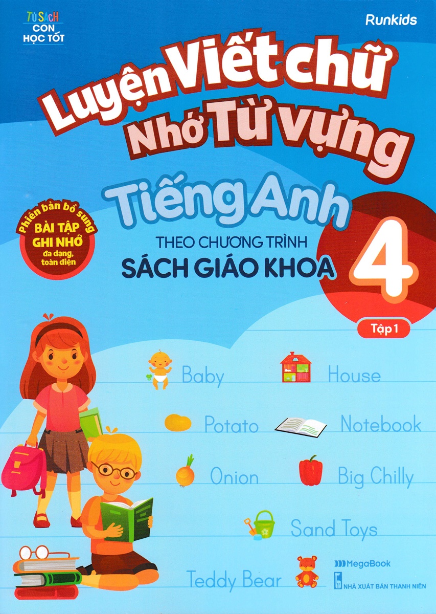 Luyện Viết Chữ Nhớ Từ Vựng Tiếng Anh 4 Tập 1