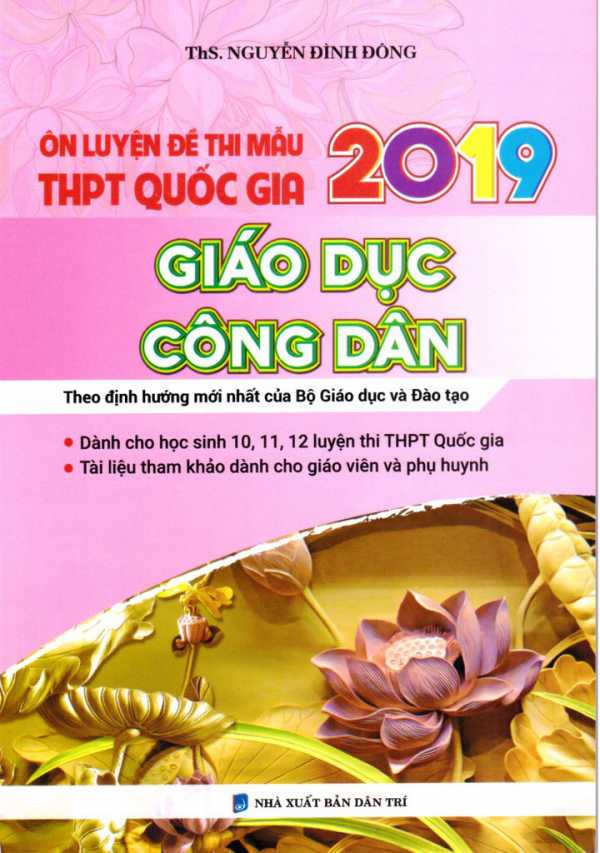 Ôn Luyện Đề Thi Mẫu THPT Quốc Gia 2019 Giáo Dục Công Dân