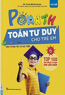 POMath - Toán Tư Duy Cho Trẻ Em 4-6 Tuổi Tập 6