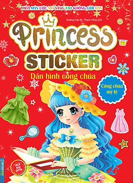 Princess Sticker - Dán Hình Công Chúa - Công Chúa Mỹ Lệ