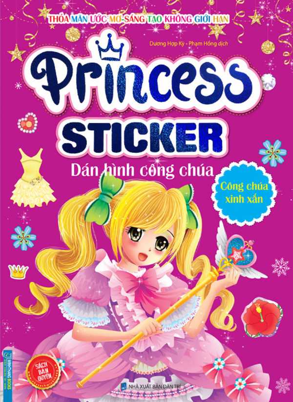 Princess Sticker - Dán Hình Công Chúa - Công Chúa Xinh Xắn