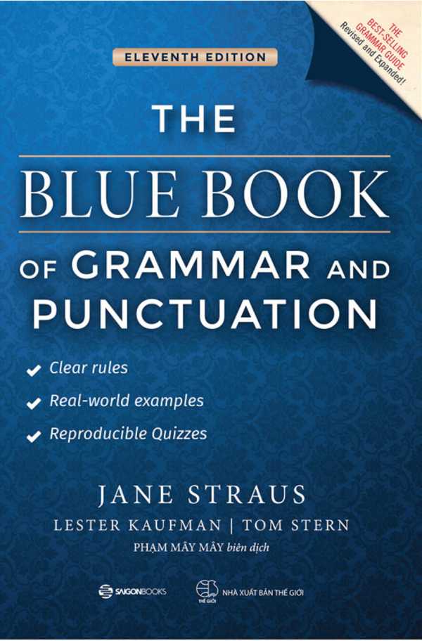 The Blue Book Of Grammar And Punctuation