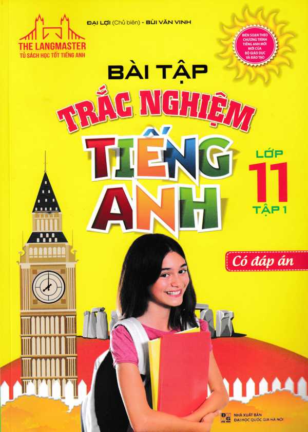 The Langmaster - Bài Tập Trắc Nghiệm Tiếng Anh Lớp 11 Tập 1 (Có Đáp Án)