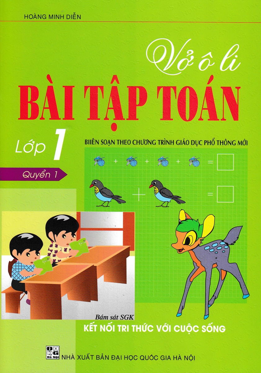 Vở Ô Li Bài Tập Toán Lớp 1 - Quyển 1