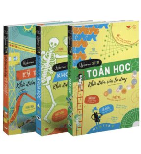 Combo Usborne Stem - Khởi Điểm Của Tư Duy Khoa Học + Toán Học + Kỹ Thuật