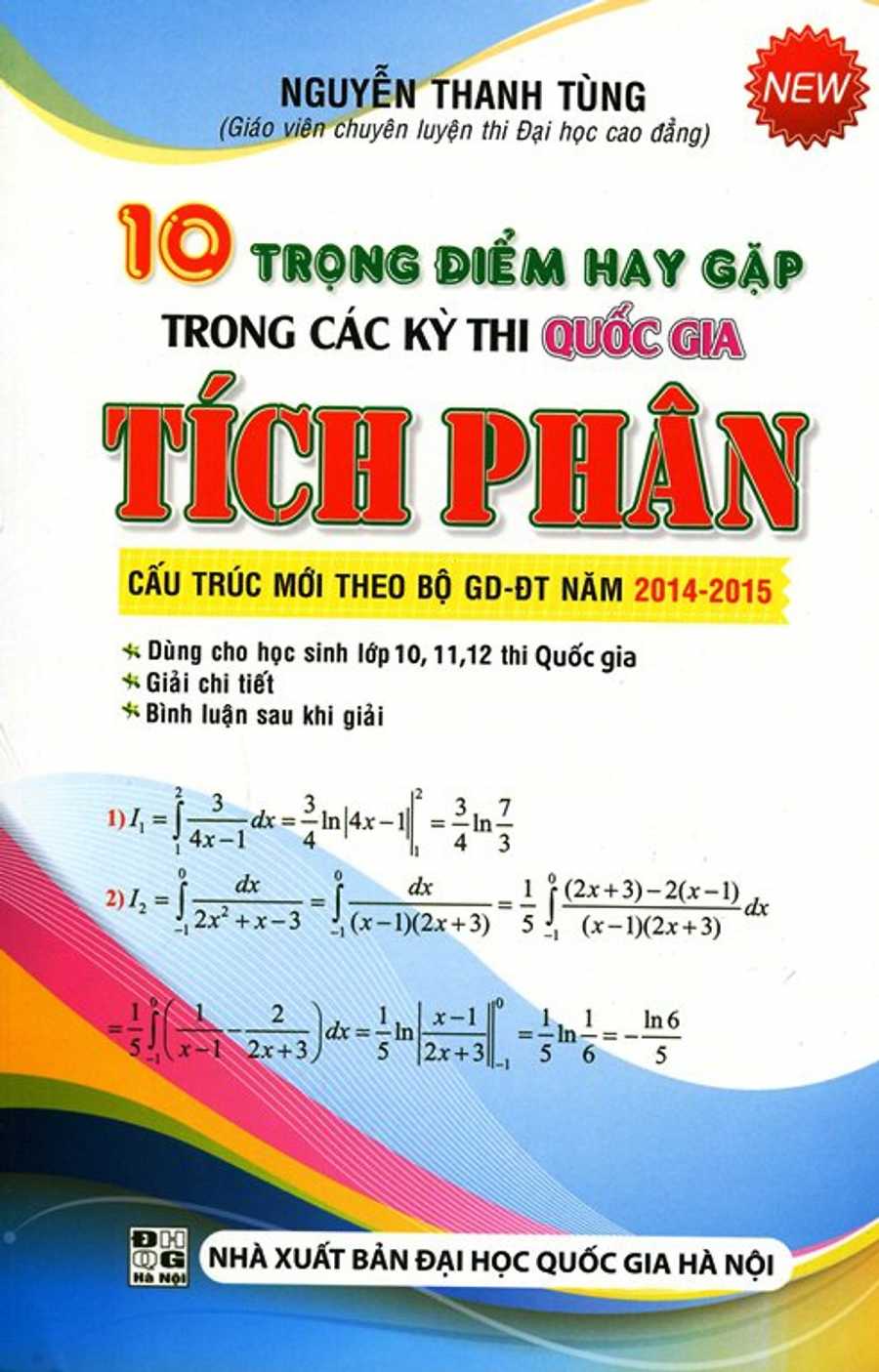 10 Trọng Điểm Hay Gặp Trong Các Kỳ Thi Quốc Gia Tích Phân - Toán Tự Luận