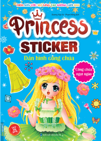 Princess Sticker - Dán Hình Công Chúa - Công Chúa Ngọt Ngào