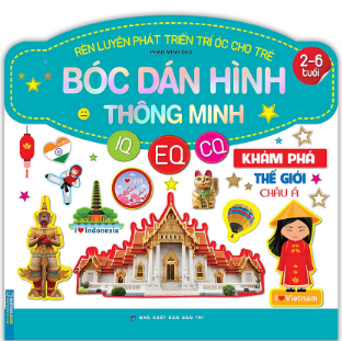 Bóc Dán Hình Thông Minh IQ-EQ-CQ - Khám Phá Thế Giới Châu Á