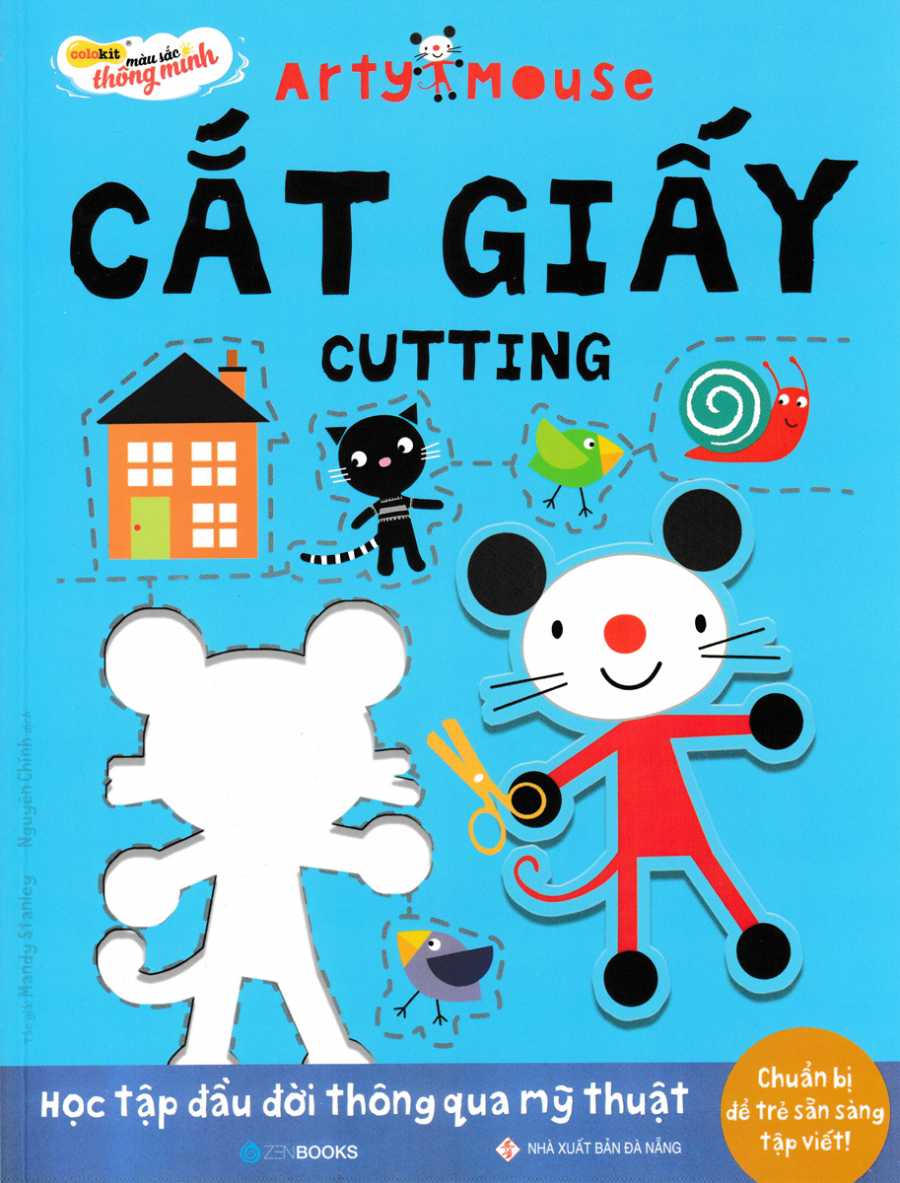 Arty Mouse - Cắt Giấy - Cutting