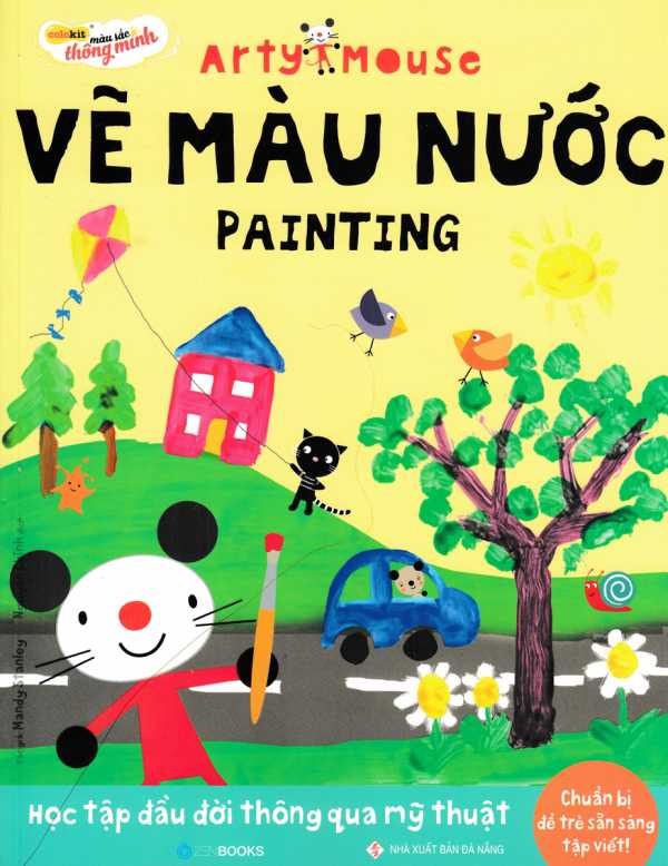 Arty Mouse - Vẽ Màu Nước - Painting