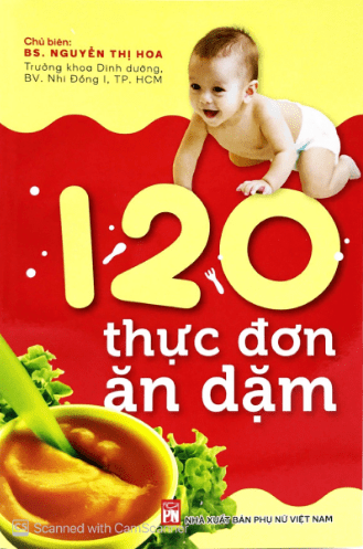 120 Thực Đơn Ăn Dặm