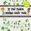 Trẻ Em Bảo Vệ Hành Tinh Xanh - 32 Thử Thách Không Chất Thải