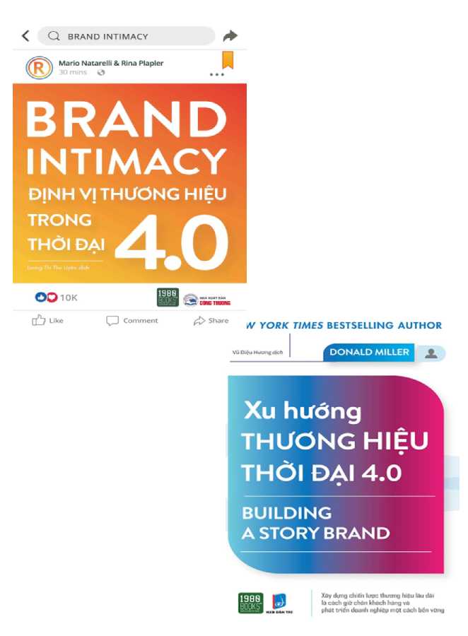 Combo Định Vị Thương Hiệu Trong Thời Đại 4.0 + Xu Hướng Thương Hiệu Thời Đại 4.0 (Bộ 2 Cuốn)