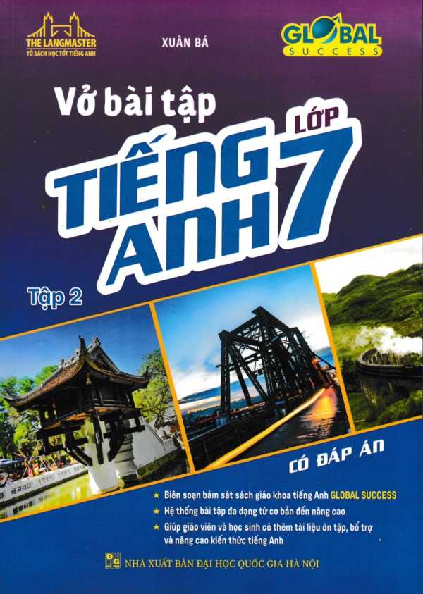 The Langmaster - Vở Bài Tập Tiếng Anh Lớp 7 - Tập 2 (Có Đáp Án)