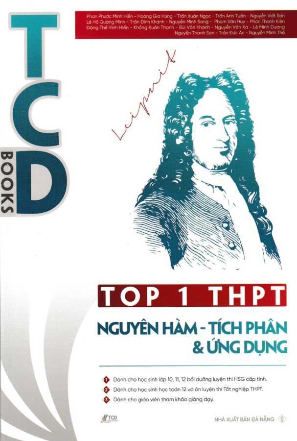 TOP 1 THPT NGUYÊN HÀM - TÍCH PHÂN & ỨNG DỤNG