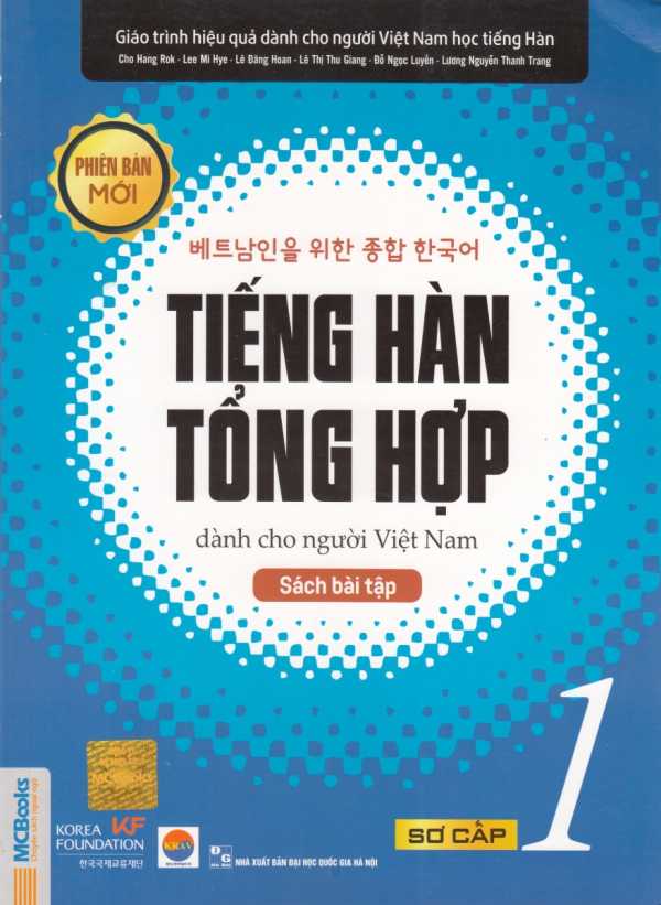 Tiếng Hàn Tổng Hợp Dành Cho Người Việt Nam – Sơ Cấp 1 - Sách Bài Tập