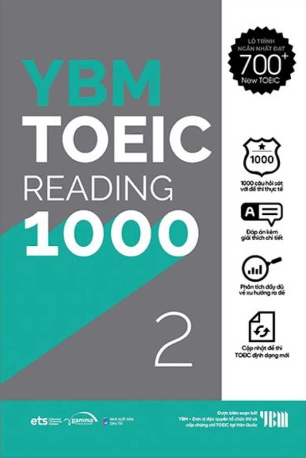 YBM Toeic Reading 1000 - Vol 2