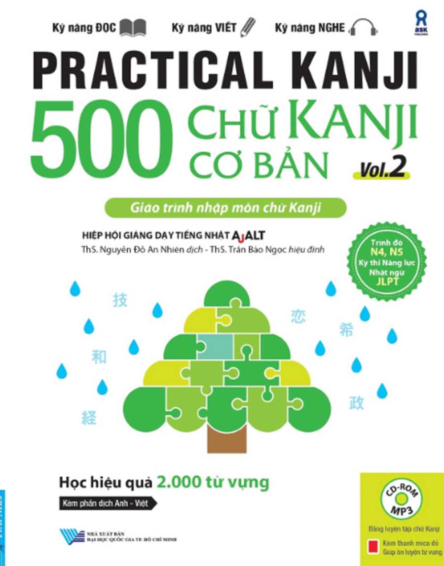 500 Chữ Kanji Cơ Bản Vol 2