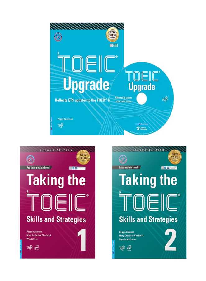 Combo Taking The TOEIC + Toeic Upgrade (Bộ 3 Cuốn)