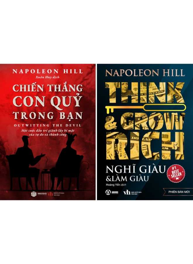 Combo Chiến Thắng Con Quỷ Trong Bạn + Think & Grow Rich - Nghĩ Giàu & Làm Giàu (Sbooks) (Bộ 2 Cuốn)