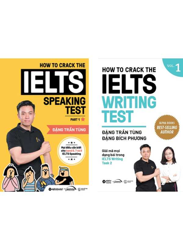 Combo How To Crack The Ielts Speaking Test + Writing Test (Bộ 2 Cuốn)