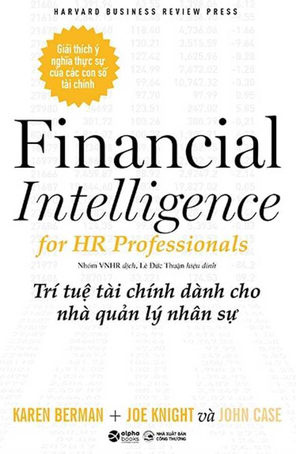 Trí Tuệ Tài Chính Dành Cho Nhà Quản Lý Nhân Sự - Financial Intelligence