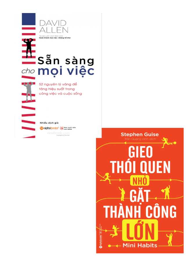 Combo Gieo Thói Quen Nhỏ Gặt Thành Công Lớn + Sẵn Sàng Cho Mọi Việc (Bộ 2 Cuốn)