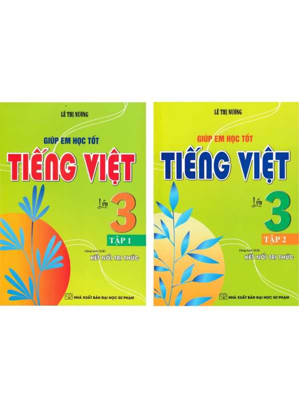 Combo Giúp Em Học Tốt Tiếng Việt Lớp 3 - Tập 1 + 2