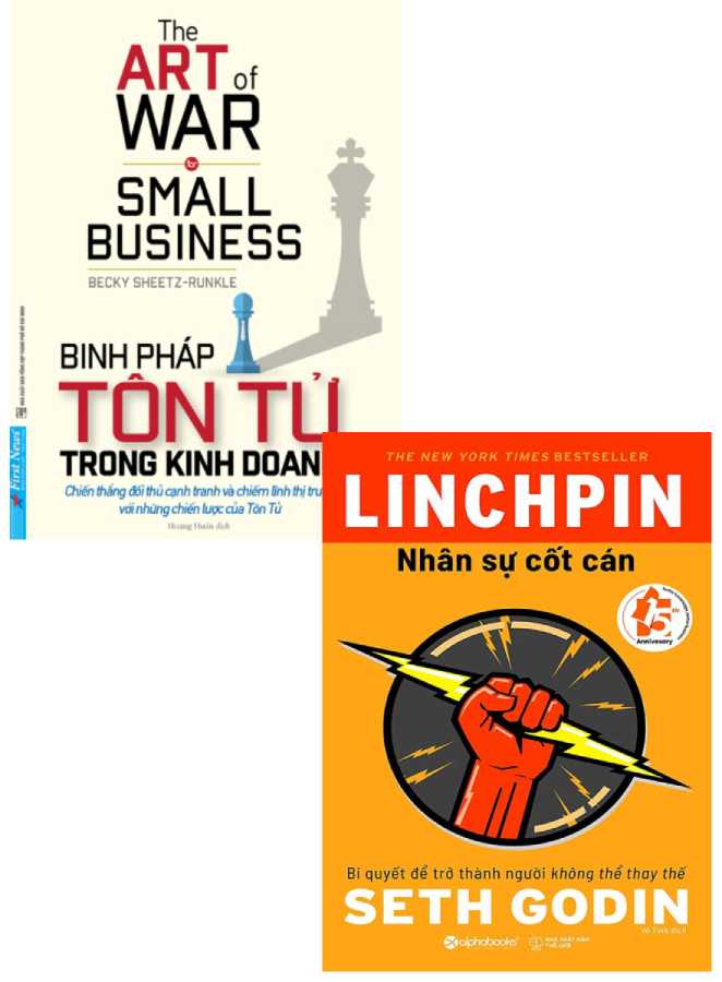 Combo Nhân Sự Cốt Cán + Binh Pháp Tôn Tử Trong Kinh Doanh (Bộ 2 Cuốn)