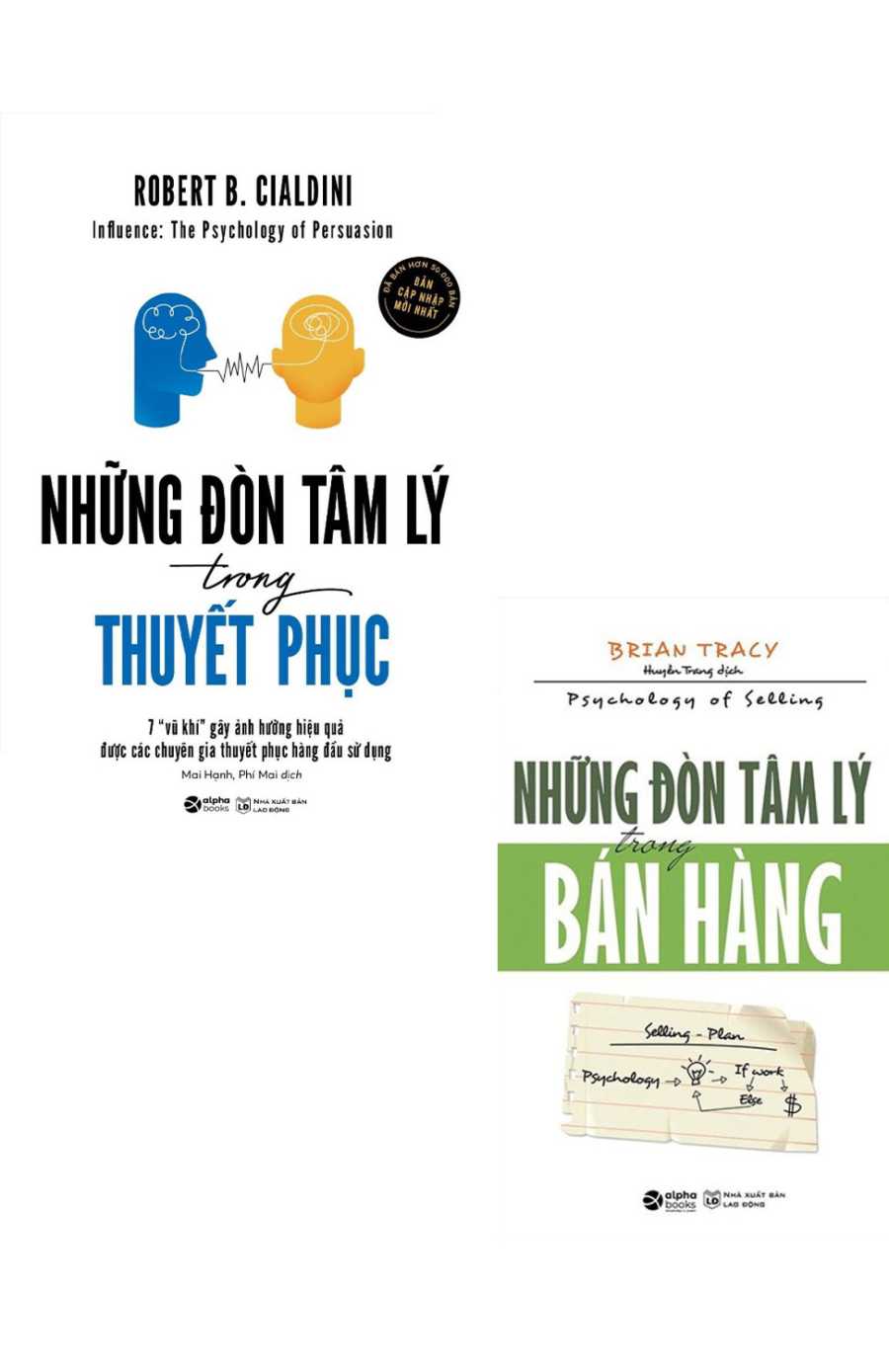 Combo Những Đòn Tâm Lý Trong Bán Hàng + Những Đòn Tâm Lý Trong Thuyết Phục (Bộ 2 Cuốn)