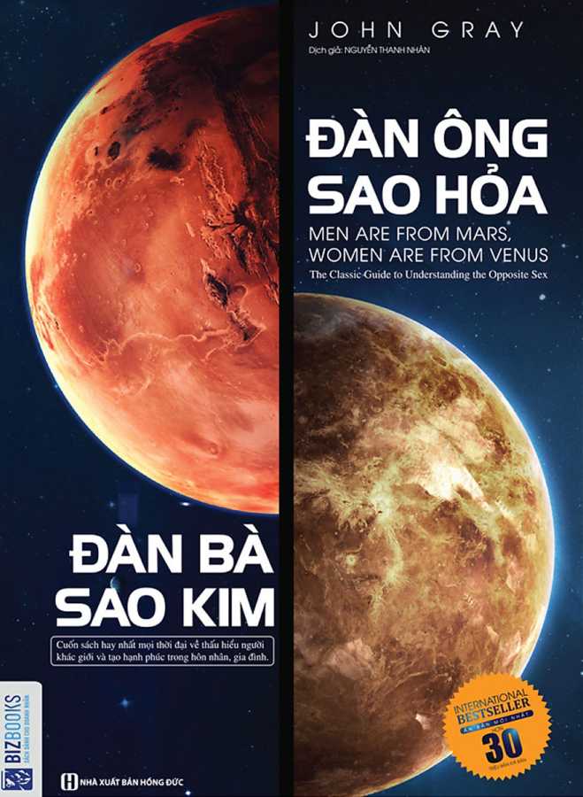 Đàn Ông Sao Hỏa - Đàn Bà Sao Kim (Bizbook)