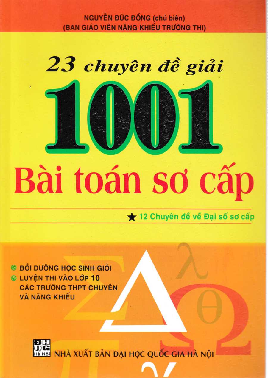 23 Chuyên Đề Giải 1001 Bài Toán Sơ Cấp - Tập 1