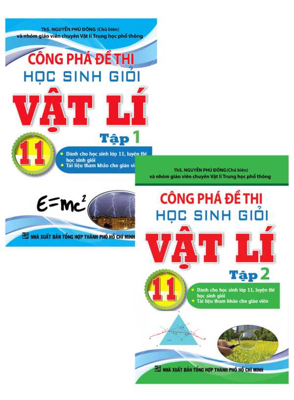 Combo Công Phá Đề Thi Học Sinh Giỏi Vật Lí 11 (Bộ 2 Cuốn)