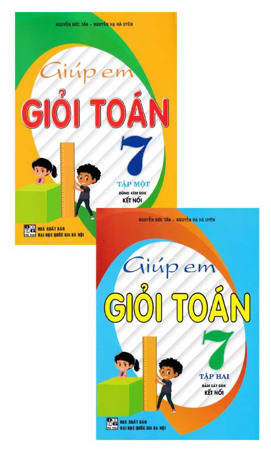 Combo Giúp Em Giỏi Toán 7 - Tập 1+2 (Bám Sát SGK Kết Nối)