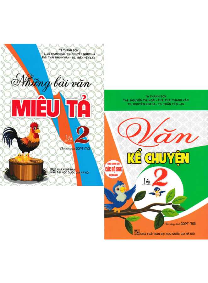 Combo Những Bài Văn Miêu Tả Lớp 2 + Văn Kể Chuyện Lớp 2 (Theo Chương Trình GDPT Mới)