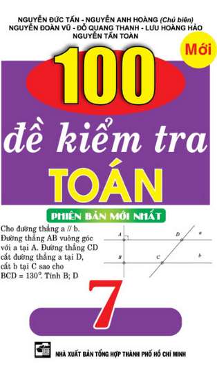 100 đề kiểm tra toán 7